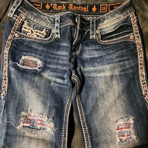 Rock Revival carrieya capris